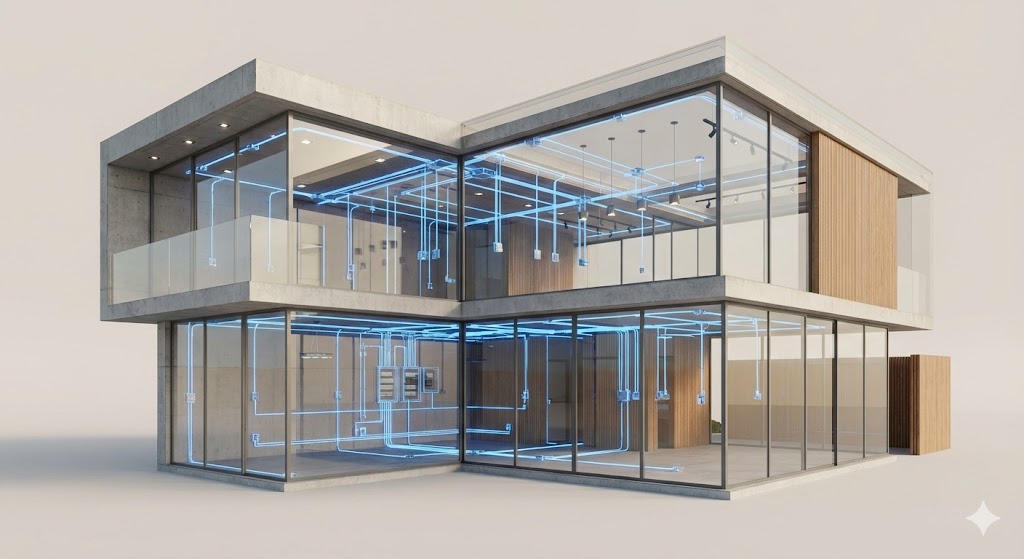 Projeto elétrico - instalações e quadro de distribuição